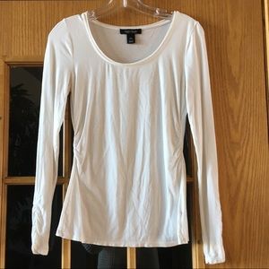 WHBM White Long Sleeve